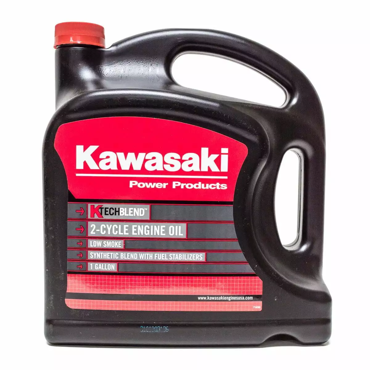 Genuine Kawasaki 1 Gallon OEM 2-Cycle K-Tech Engine Oil / 99969-6086