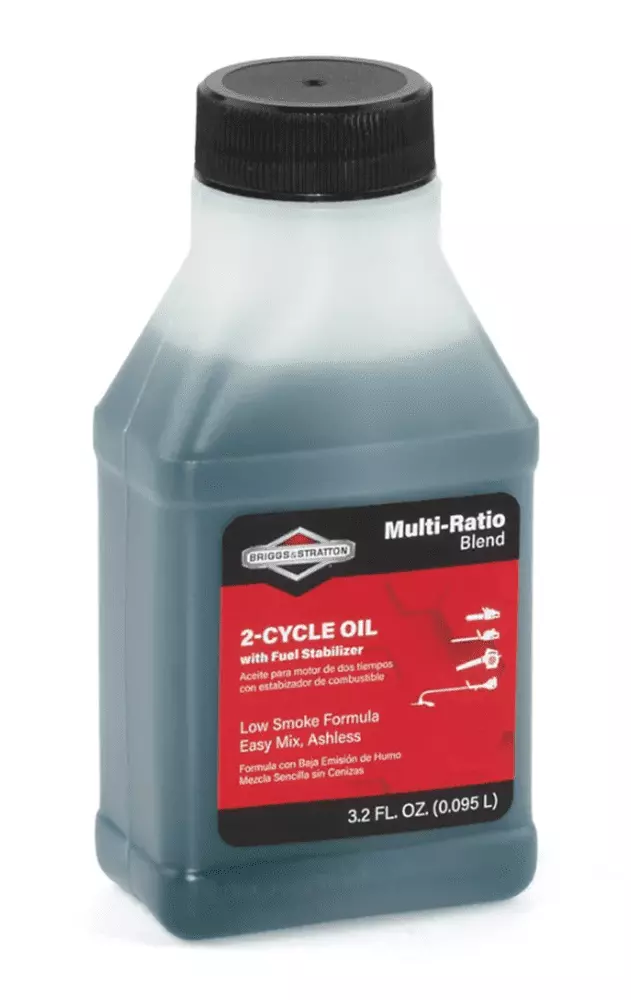 Briggs & Stratton 100107 Easy-mix 2-Cycle Low Smoke Engine Oil. 3.2 oz.
