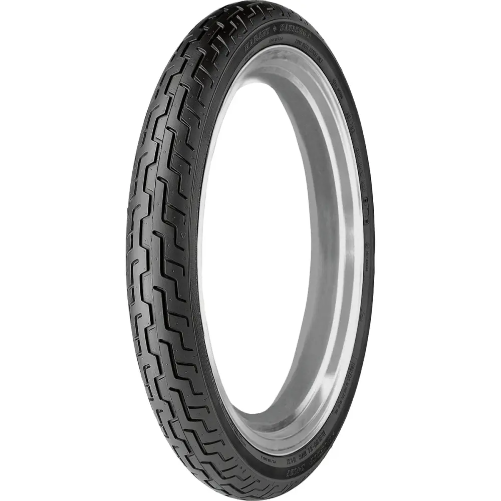 Dunlop Harley-Davidson D402 21 Inch Front Street Motorcycle Tires Black
