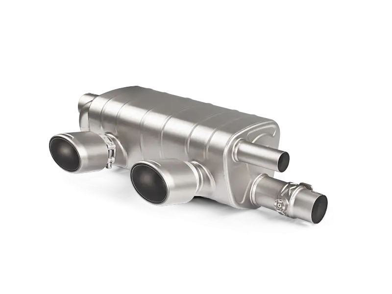 Akrapovic 2016 Porsche 911 Carrera S 991.2 Slip-On Line Titanium Exhaust System Titanium Tips