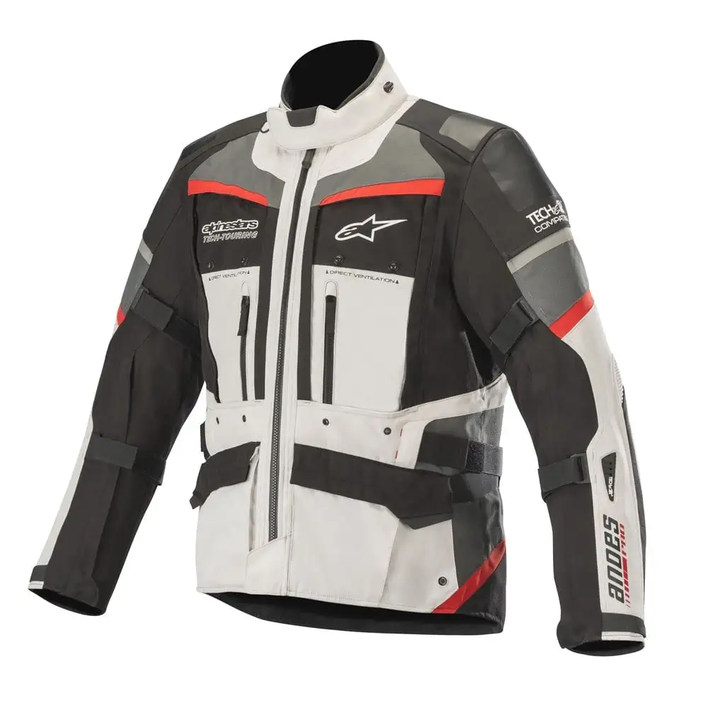 Alpinestars 2019 Andes Pro Drystar Adventure Jacket Grey/Black/Red 3207119-9113 M