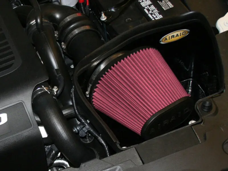 Airaid MXP Intake System Tube Oiled Red Media 10-13 Ford Taurus SHO Flex 3.5L Turbo