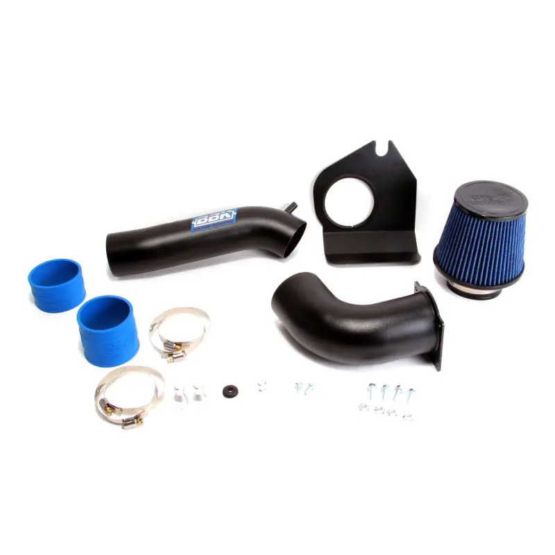 BBK 99-04 Mustang V6 Cold Air Intake Kit Blackout Finish Performance Upgrade