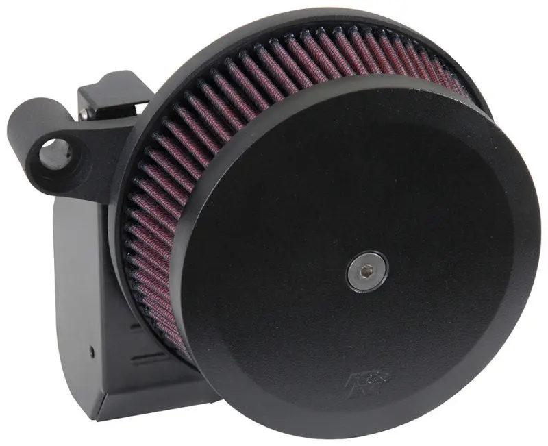K&N 2017-2018 Harley Davidson Road Glide Hammer Black Street Metal Intake System K&N Engineering