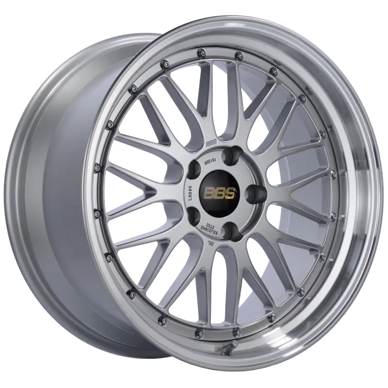 BBS LM 19x11 Diamond Silver Diamond Cut Lip Wheel 5x130 ET50 CB71.6