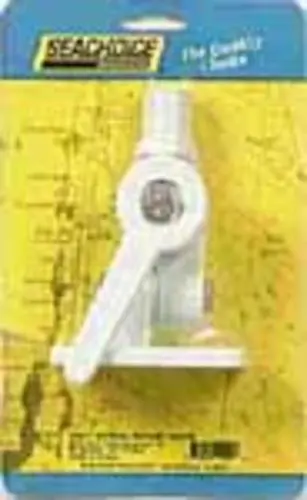Seachoice 19501 Ratchet Mount Antenna Base Nylon White Marine Antenna Mount