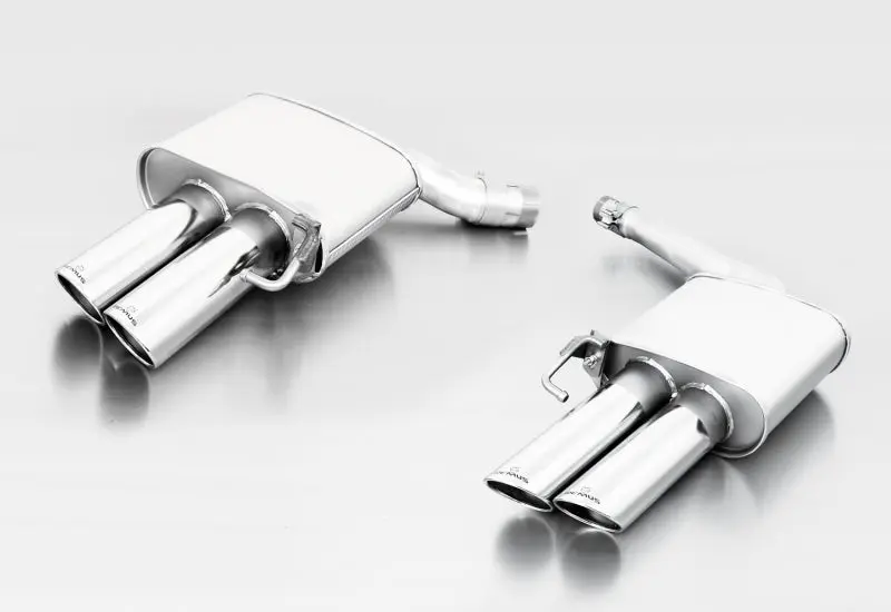 Remus 2007 Audi S5 Quattro Coupe B8 4.2L V8 Sport Exhaust Right 84mm Tail Pipes