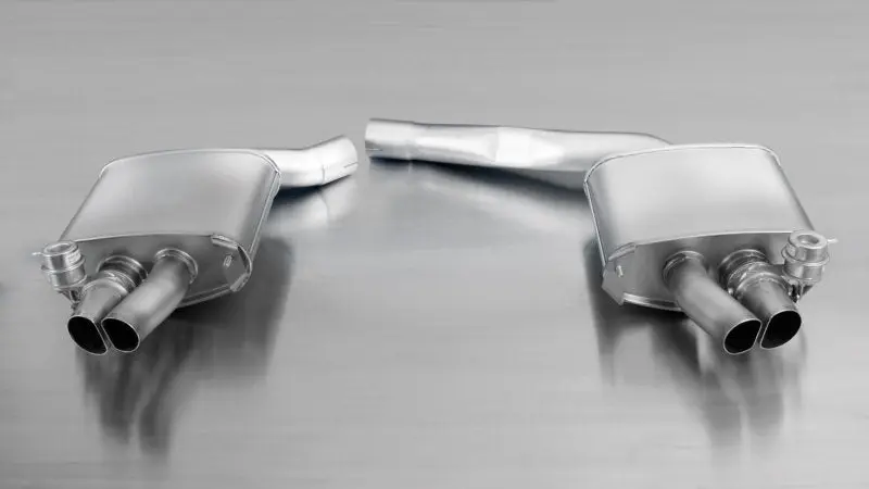 Remus 2012 Audi RS4 Avant Quattro B8 4.2L Race Axle Back Exhaust System