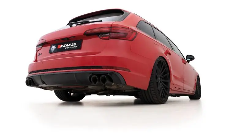 Remus 2016 Audi S4 Quattro Avant B8 3.0L Axle Back Exhaust System Without GPF