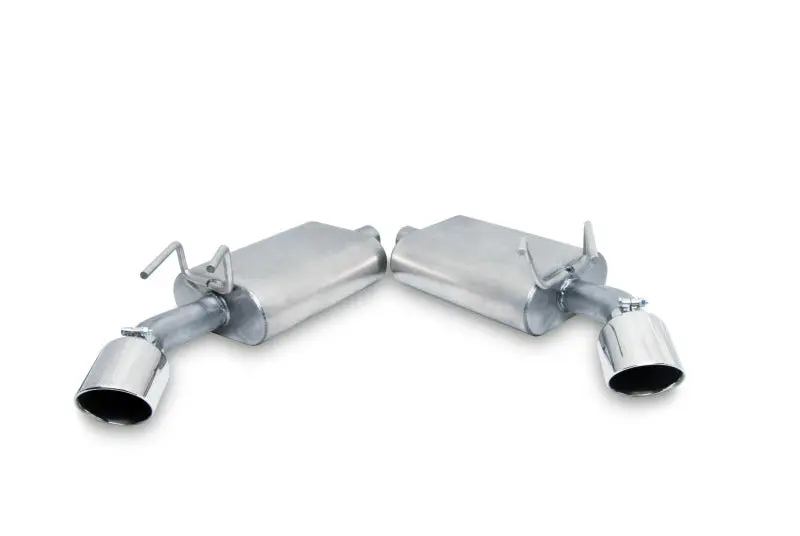 Gibson 10-15 Chevrolet Camaro LS 3.6L 2.25in Axle-Back Dual Exhaust Aluminized