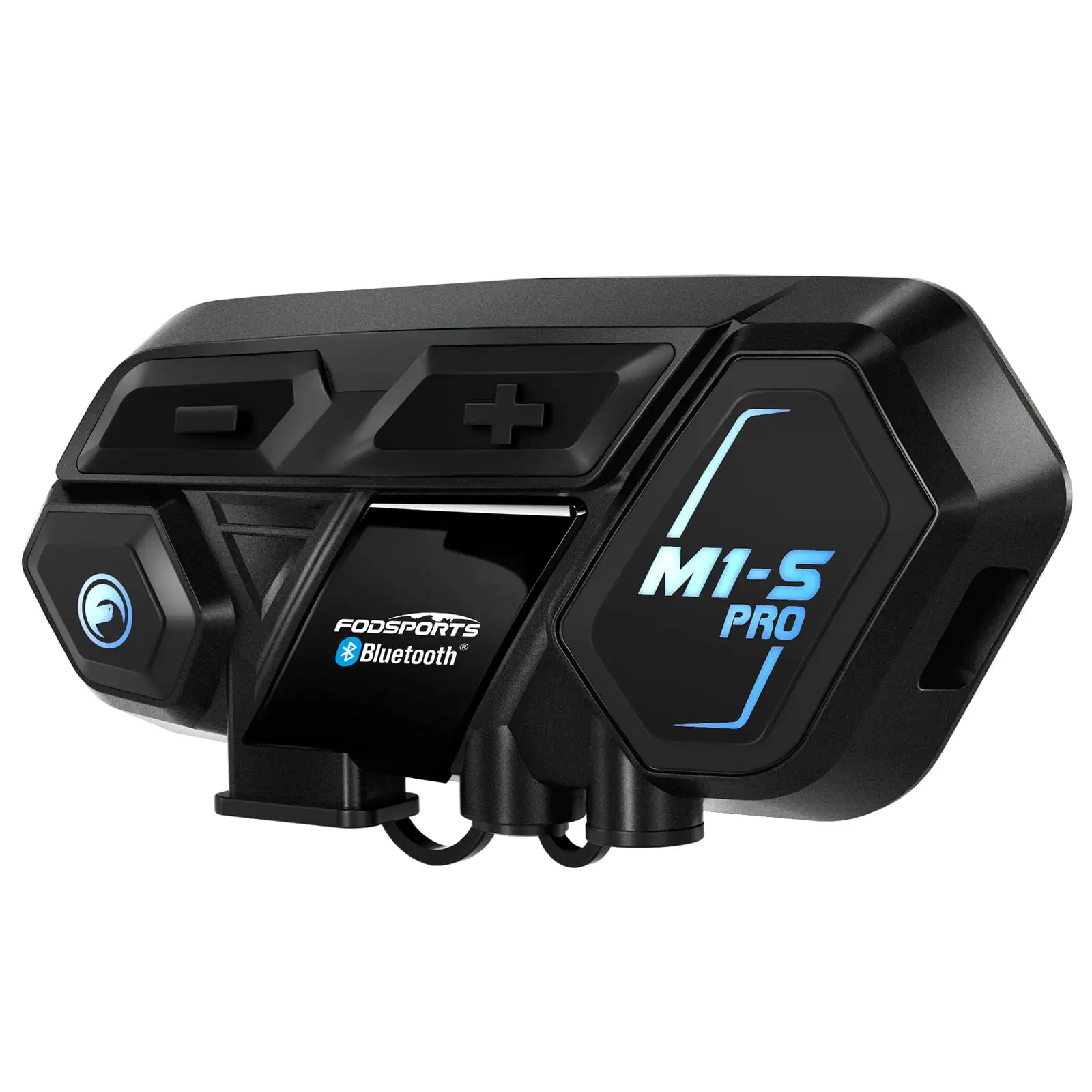 Motorcycle Bluetooth Intercom. Fodsports M1S Pro 2000m 8 Riders Group Motorbike Helmet Communication System Headset Univer...