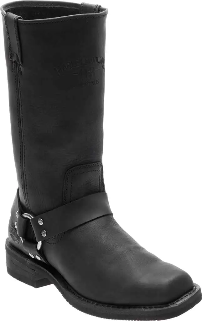 Harley-Davidson Men's Bowden Motorcycle Boot BLACK - MGW-26649 7