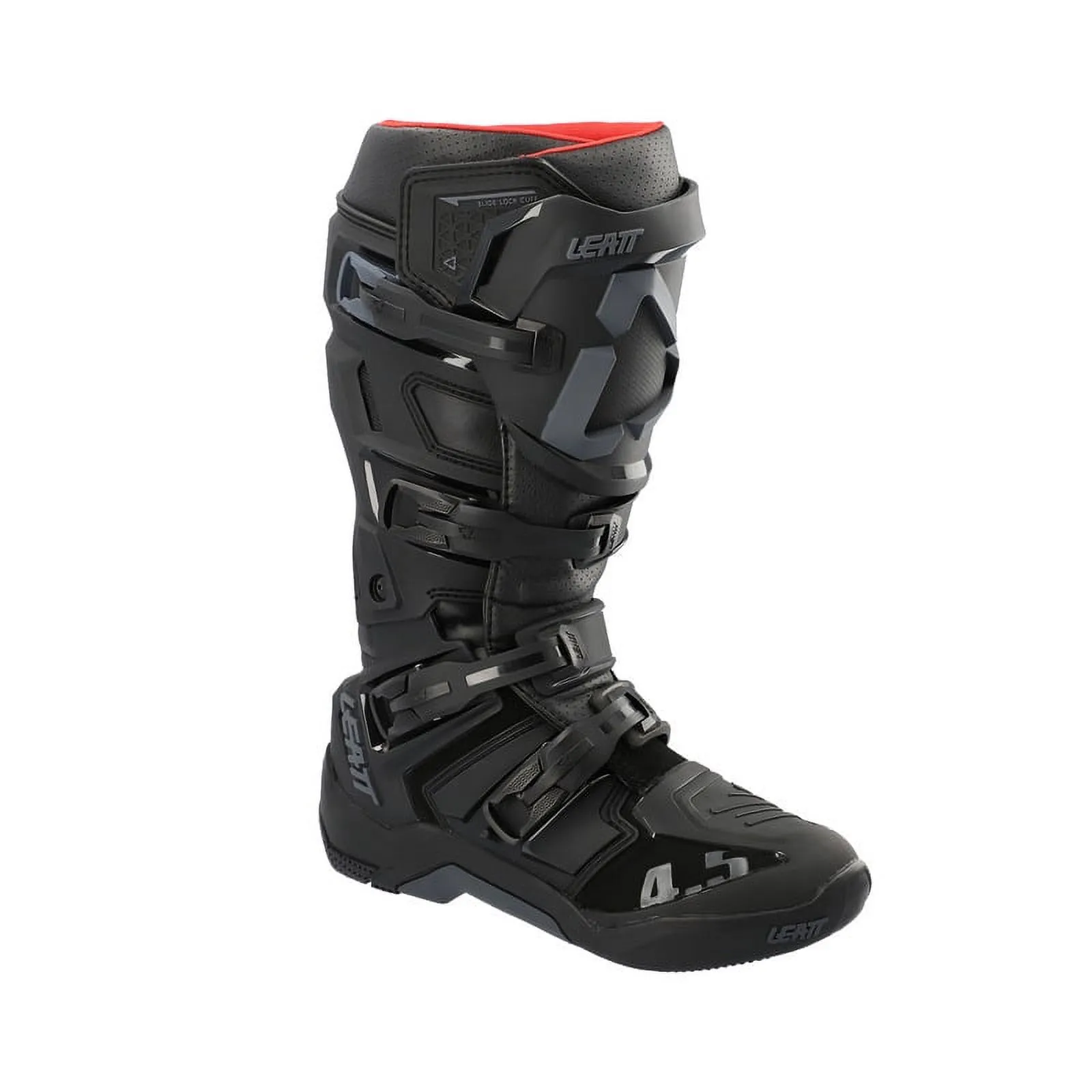 Leatt 4.5 Black Dirt Bike MX SXS ATV Off-Road Boot - Men's Size 7 7