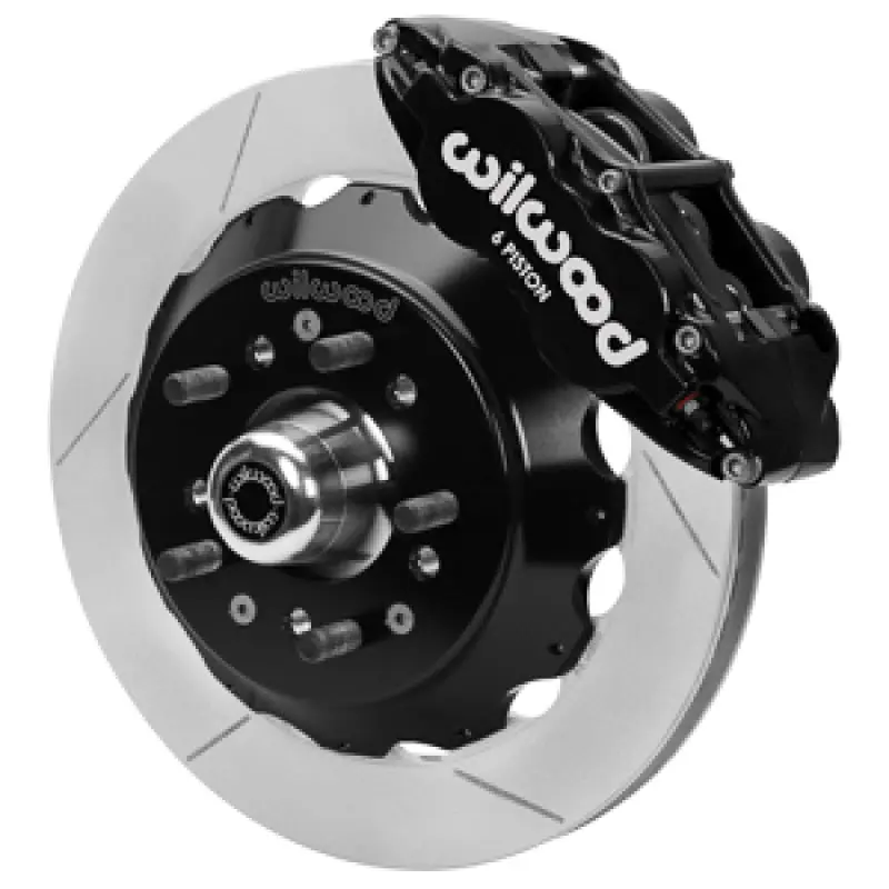 Wilwood Forged 6 Piston Superlite Caliper GT 48 Vane Spec37 Slotted Rotor 12.88x1.25