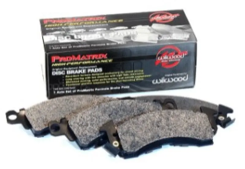 Wilwood Promatrix D653 Brake Pad Set Durable and Efficient All Weather Conditions