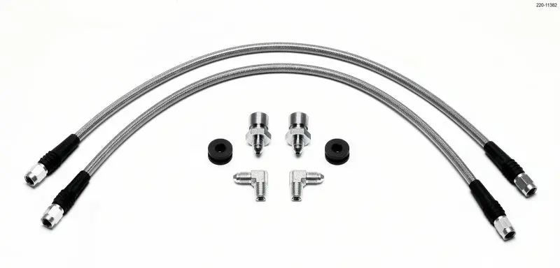 Wilwood Flexline Brake Line Kit Front 2010 Camaro Performance Upgrade