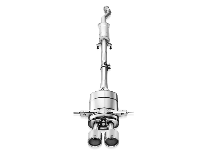 Akrapovic Evolution Line Cat-Back Exhaust 2007-2014 MINI Cooper S R56 R57 Stainless Steel Requires Tips