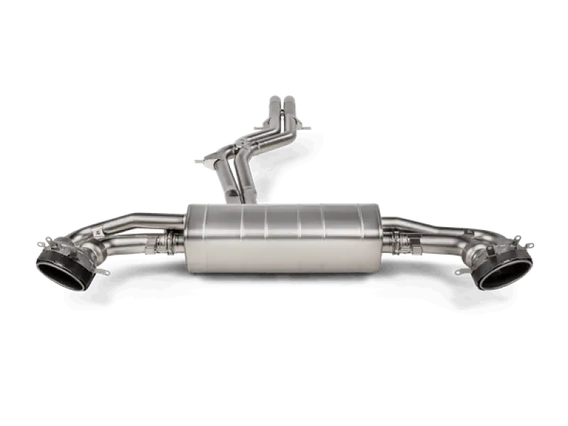 Akrapovic 2020 Audi RS Q8 M4 Titanium Cat-Back Exhaust Carbon Fiber Tips