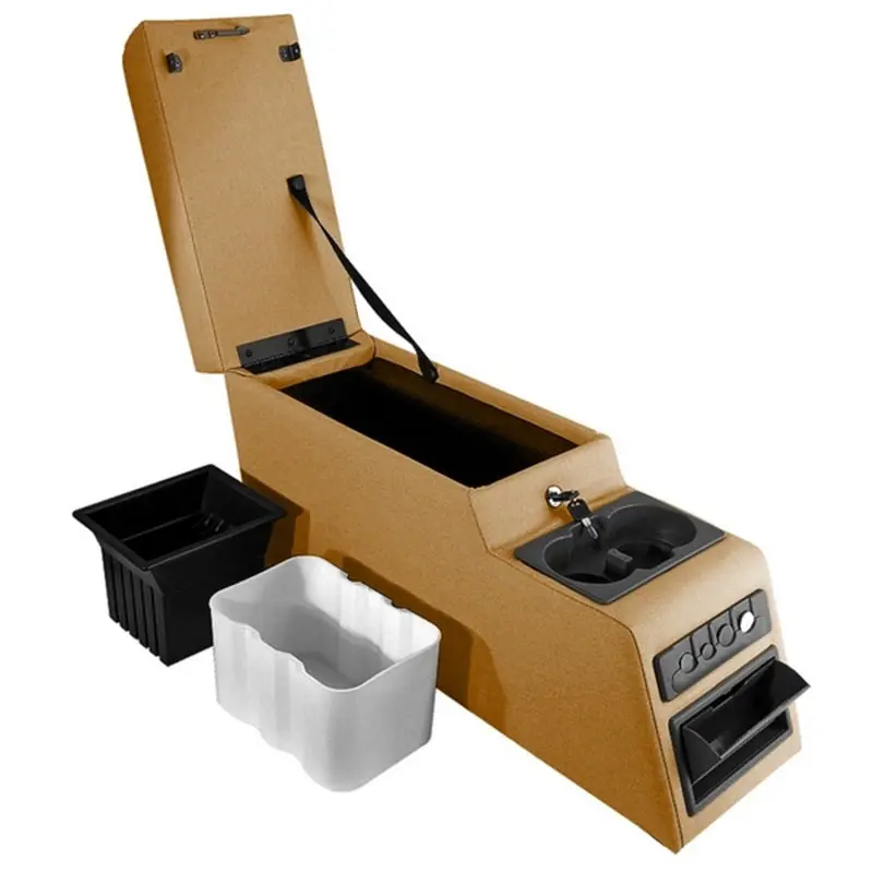 Rugged Ridge Ultimate Locking Console Spice 76-95 Jeep CJ & Wrangler