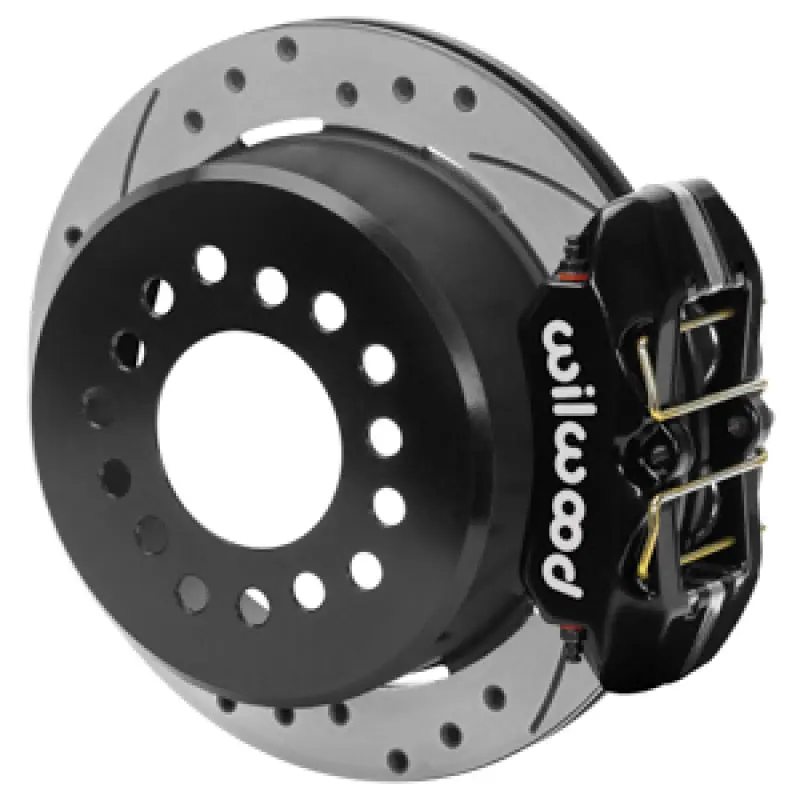Wilwood Dynapro Rear Parking Brake Kit Drilled & Slotted 1964-1971 Buick Olds Pontiac