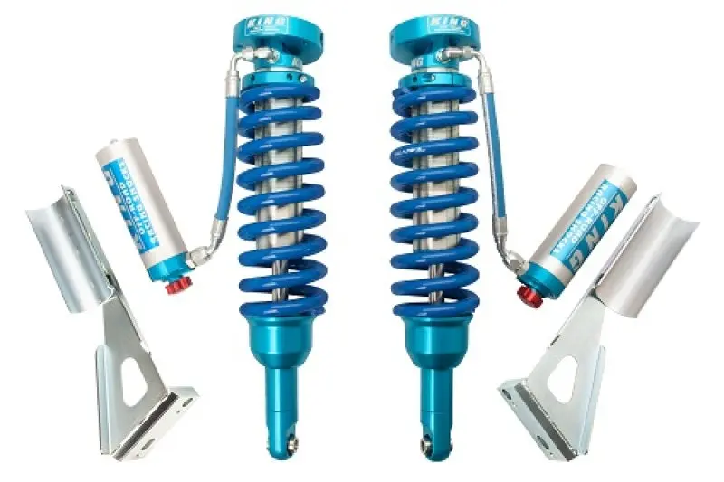 King Shocks 2005+ Toyota Tacoma 6 Lug Front 2.5 Dia Rem Res 700lb SR Coilover Pair No Return