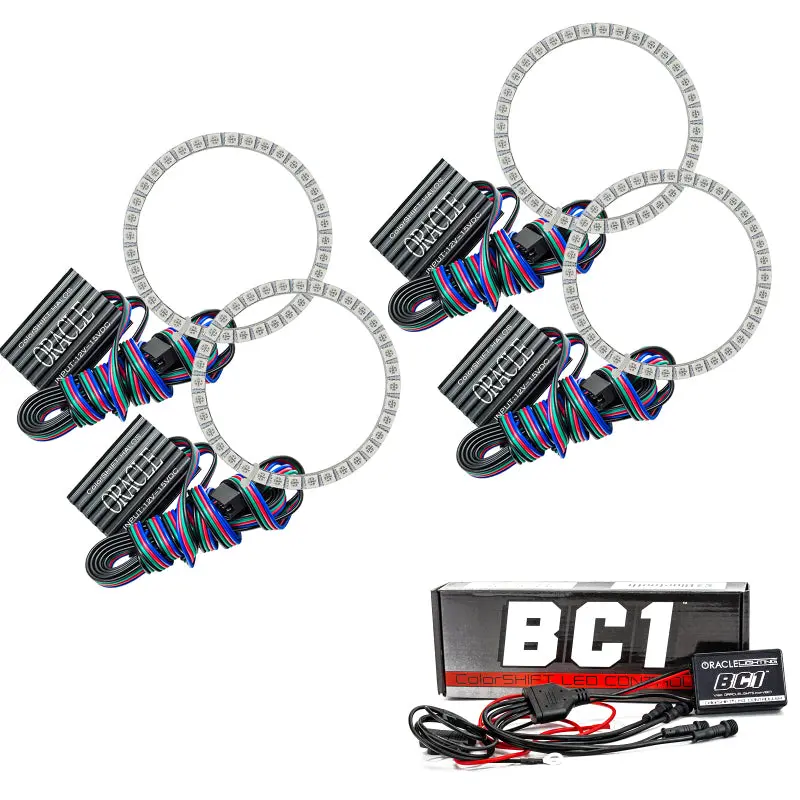 Oracle Chevrolet Corvette C6 05-13 Halo Kit ColorSHIFT BC1 Controller and Warranty ORACLE Lighting