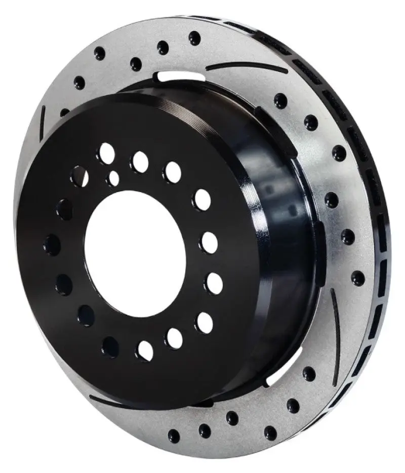 Wilwood 2.32in Offset SRP BLK Drilled RH Rotor 12.19 x 0.810 5 x 4.75in 0.44/0.48/0.50 Studs