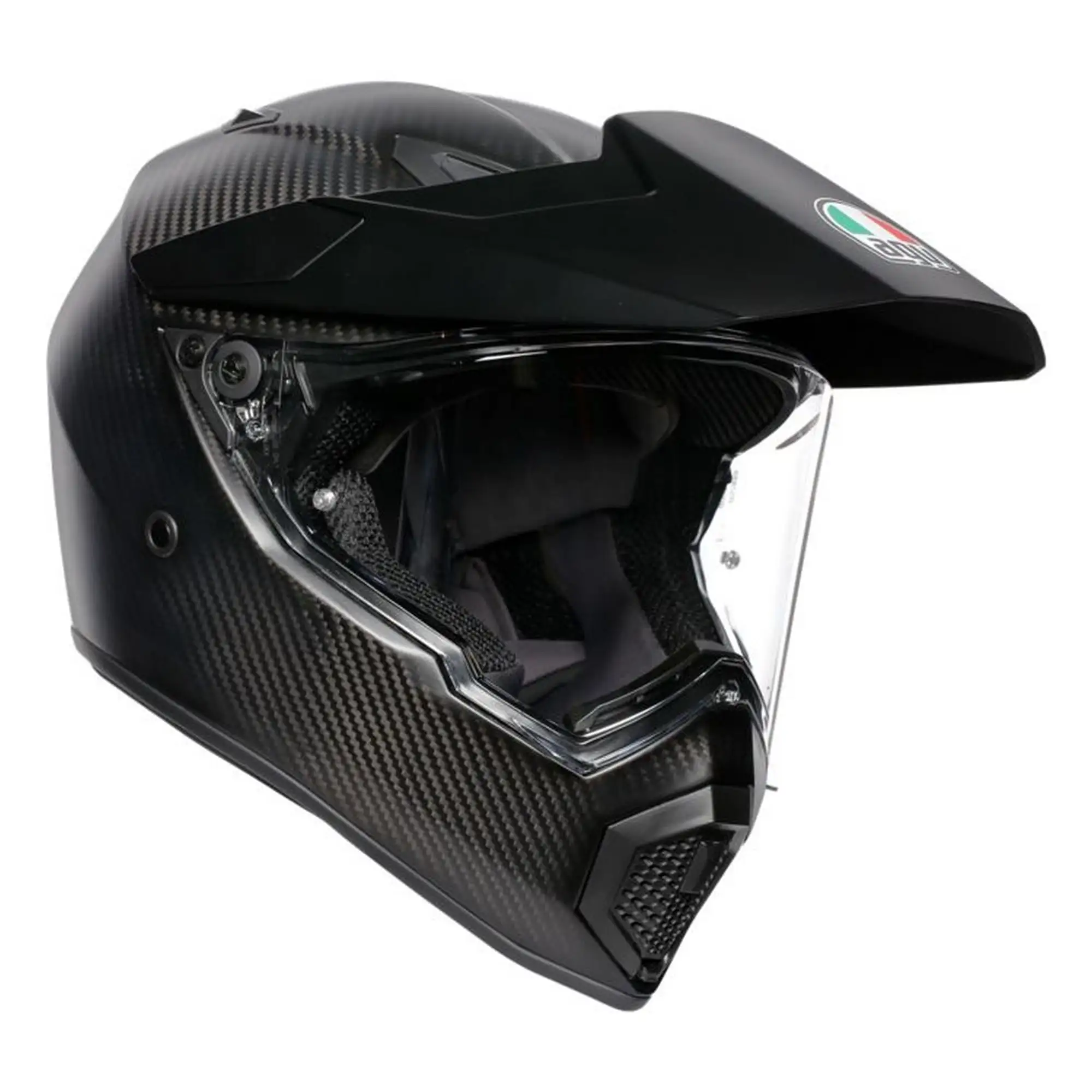 AGV AX9 Carbon Dual Sport Motorcycle Helmet Gloss MD/SM - MGW-29978 Md