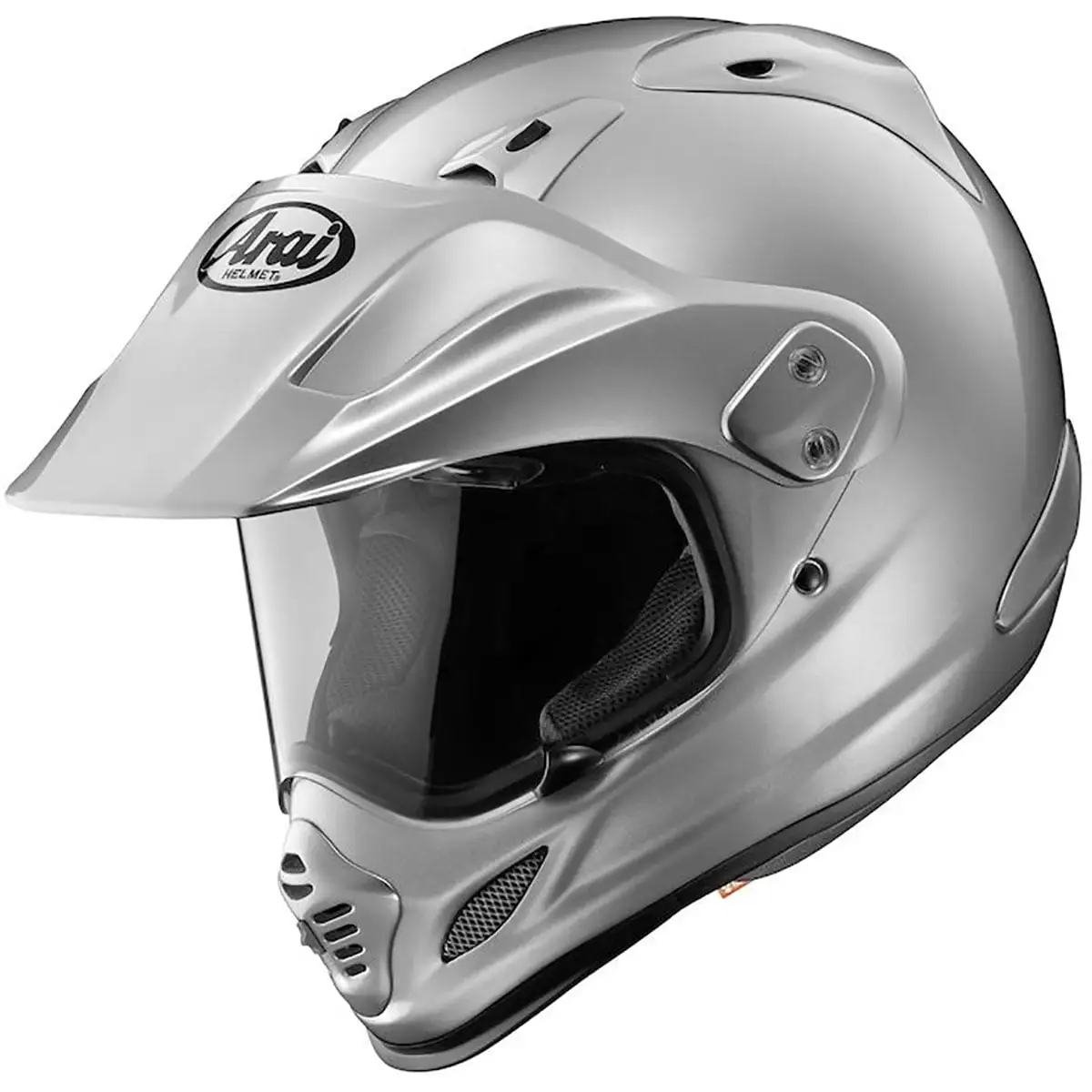 Arai XD-4 Solid Dual Sport Adventure Helmet Aluminum Silver X-Small Xs Arai Helmet
