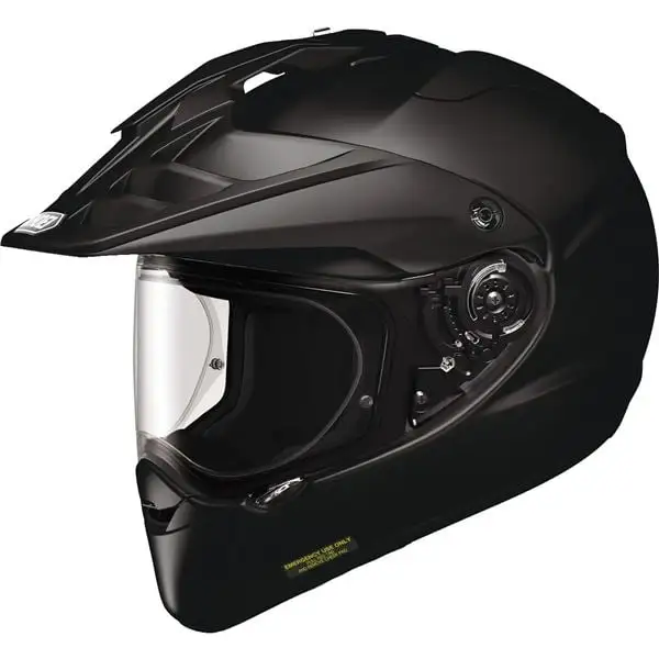 Shoei Hornet X2 Dual Sport Helmet - Black. All Sizes - MGW-29954 Xs