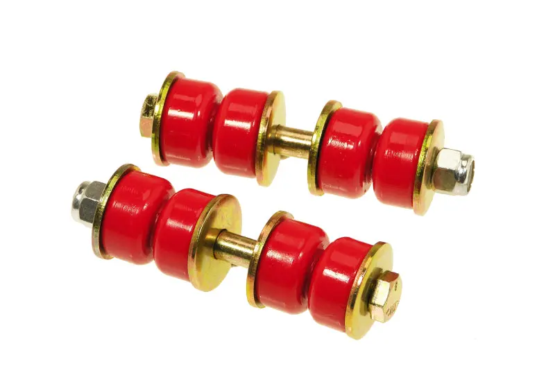 Prothane Universal 1 3/8in End Link Mounting Length Red Polyurethane