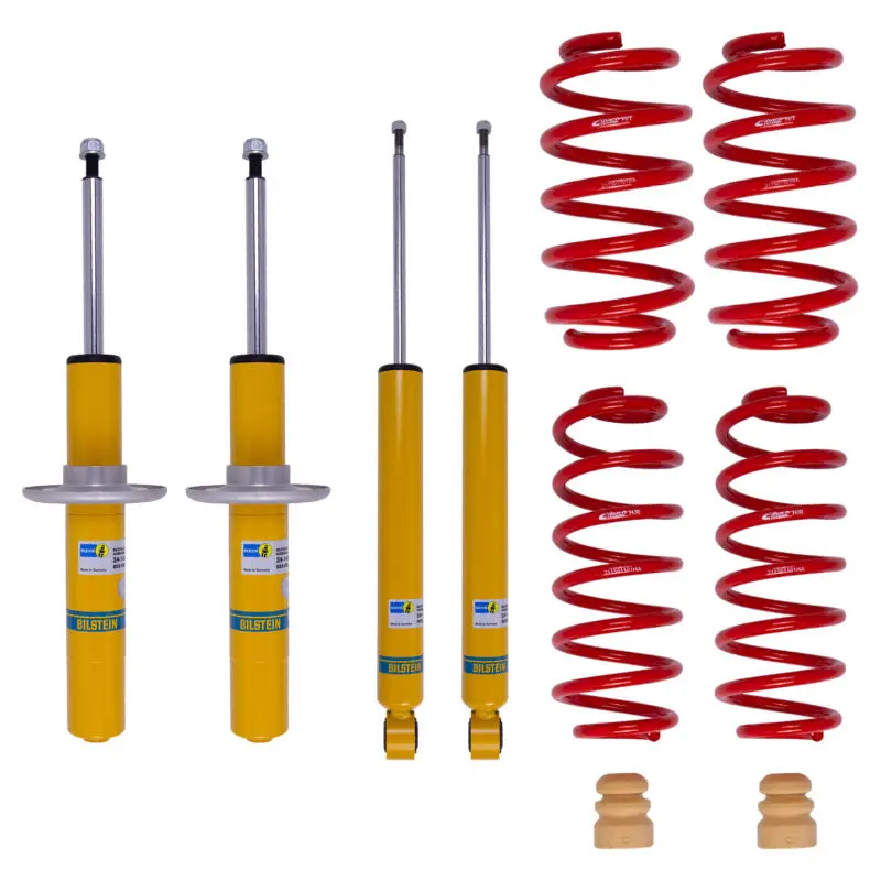 Bilstein B12 Front and Rear Suspension Kit 2009 Audi A4 Base Sedan Performance Upgrade