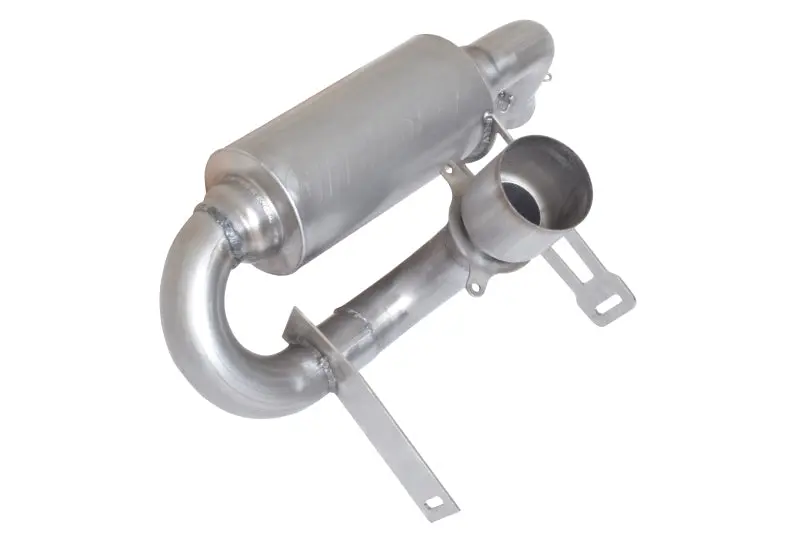 Gibson 17-20 Can-Am Maverick X3 Turbo Base 2.5in Single Exhaust Stainless Steel Performance