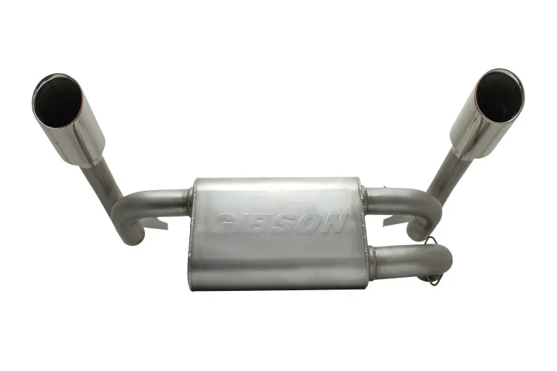Gibson 2014 Polaris RZR XP 1000 EPS Base 2.25in Dual Exhaust Stainless Steel UTV Upgrade