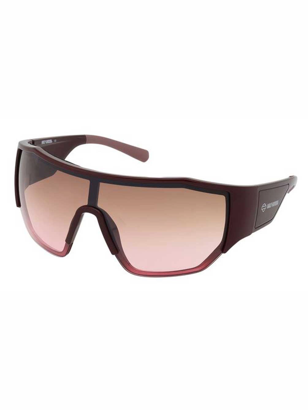 Harley-Davidson Men's Fixed Foam Riding Sunglasses. Brown to Pink Gradient Lens. Harley Davidson