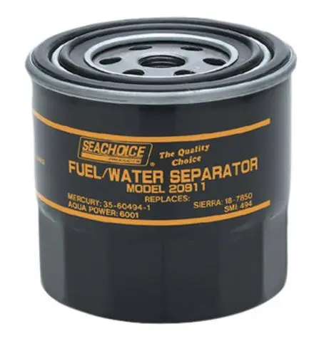 Tempo 20911 Fuel Water Separator Canister 3/8 Marine Engine Filter