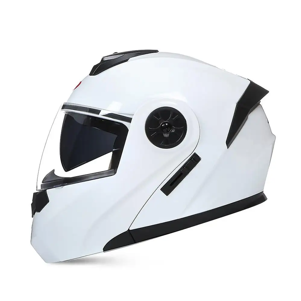 Otwoo Winter Warm Safety Flip Up Motorcycle Helmets Men Women Dot Full Face Dual Visor Moto Motorcycle Helmet Motocross Ca...