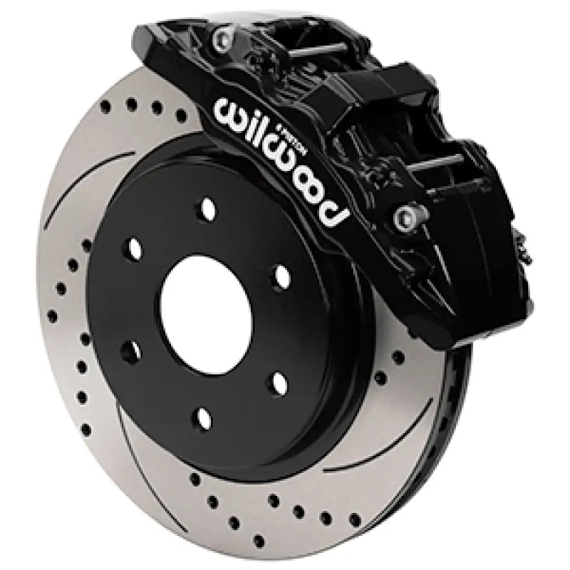 Wilwood 2021 Ford F-150 Raptor Aero6-DM Front Brake Kit Drilled & Slotted