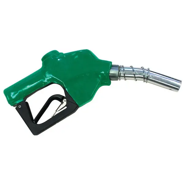 Apache 99000247 Auto Shut Off Unleaded Nozzle 1 Inch FPT Green