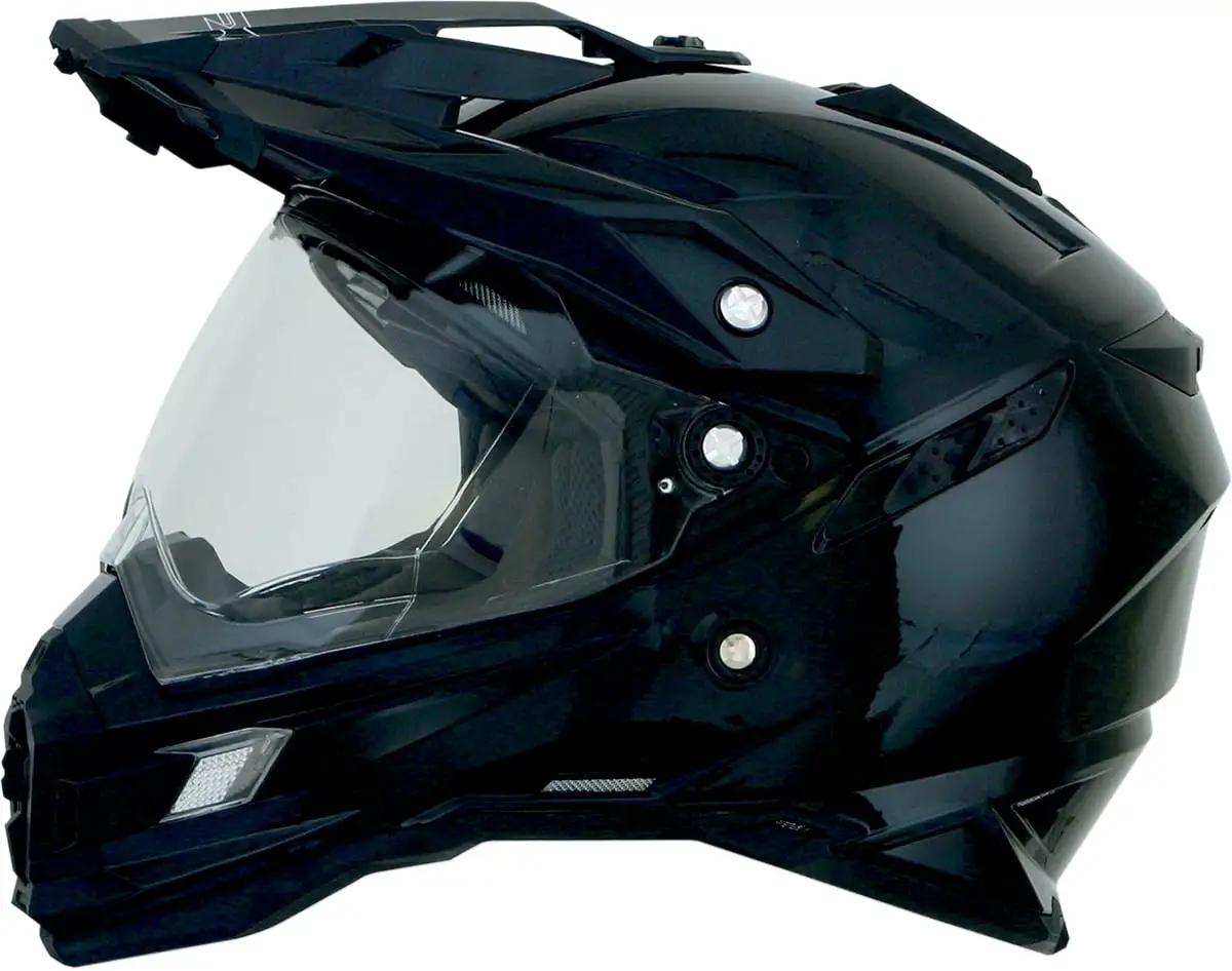AFX FX-41DS Solid Helmet Black Md 0110-3744 - MGW-23683