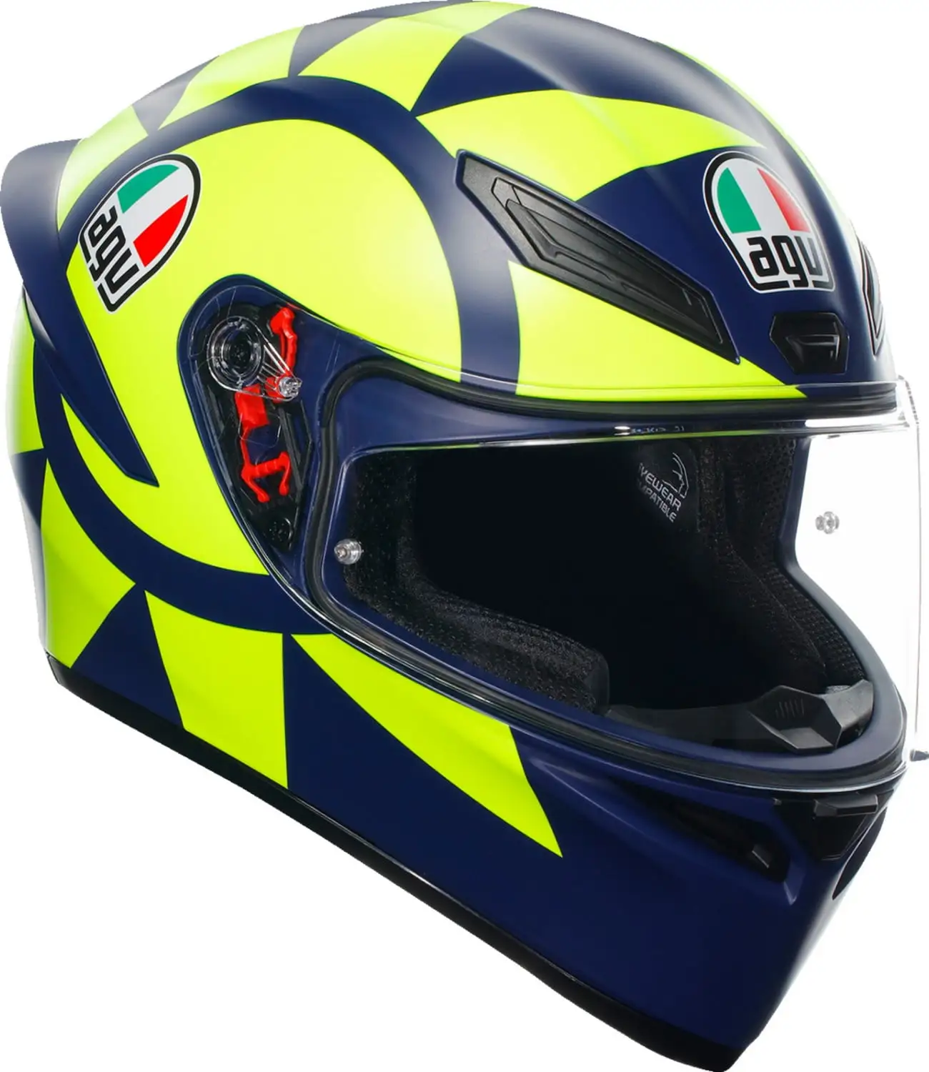 AGV K1 S Soleluna 2018 Helmet Soleluna 2018 (XX-Large. Blue Soleluna 2018) L