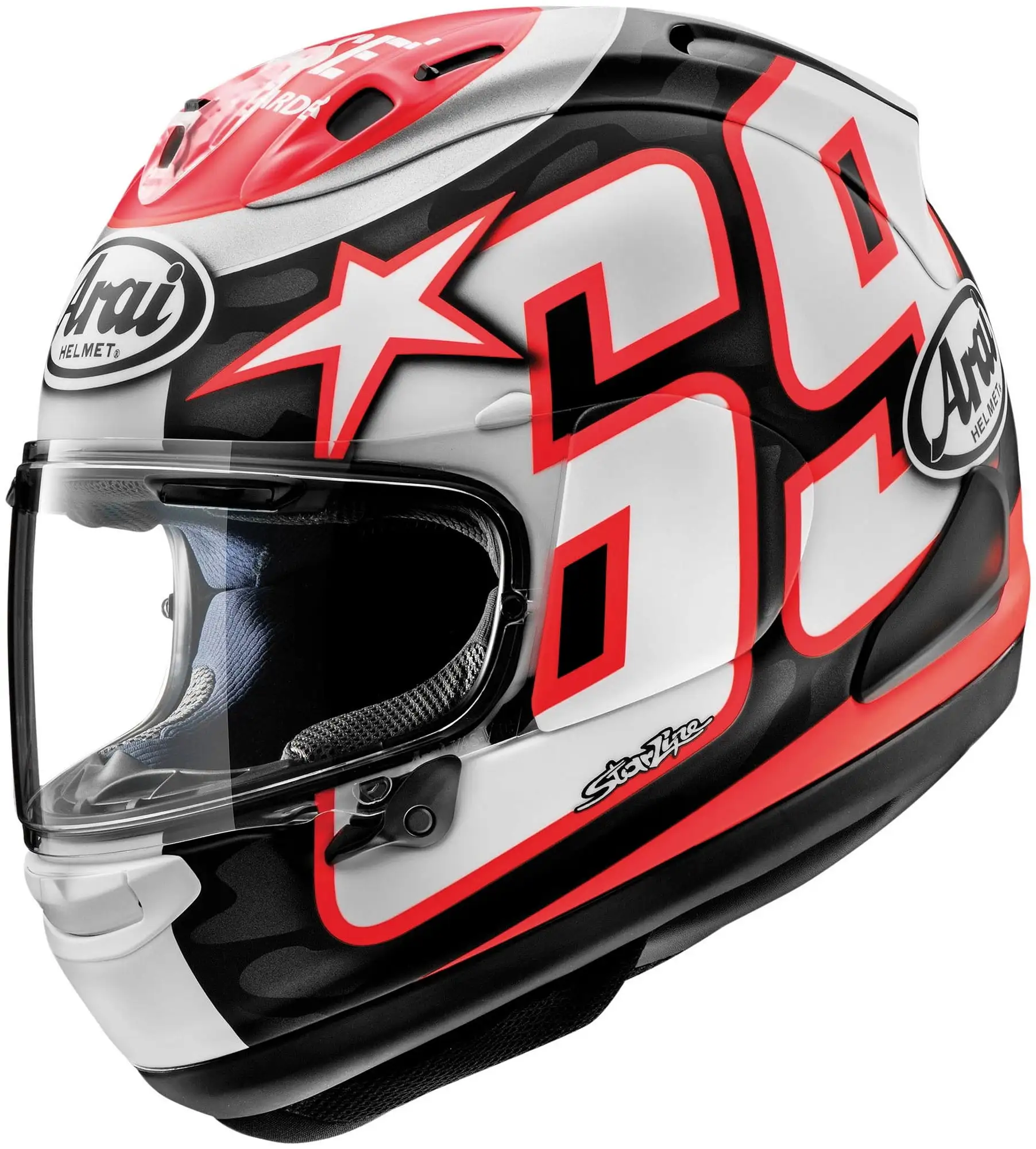 Arai Corsair-X Nicky Reset Full Face Motorcycle Helmet Frost Small L Arai Helmet