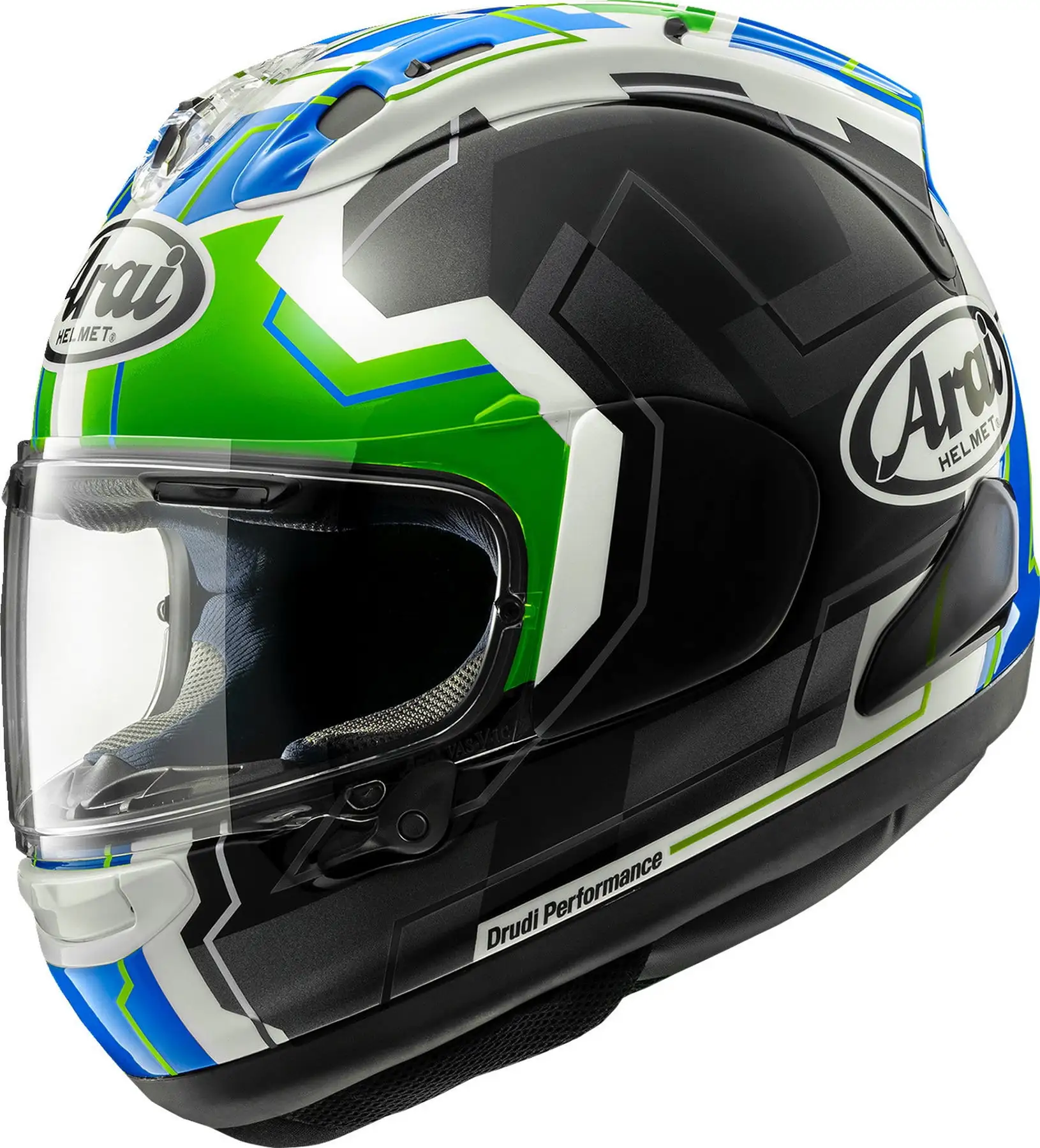 Arai Corsair-X Rea-6 Full Face Motorcycle Helmet Green Medium L Arai Helmet