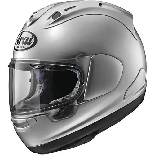 Arai Corsair-X Solid Men's Street Motorcycle Helmet - Aluminum Silver / Medium Arai Helmet