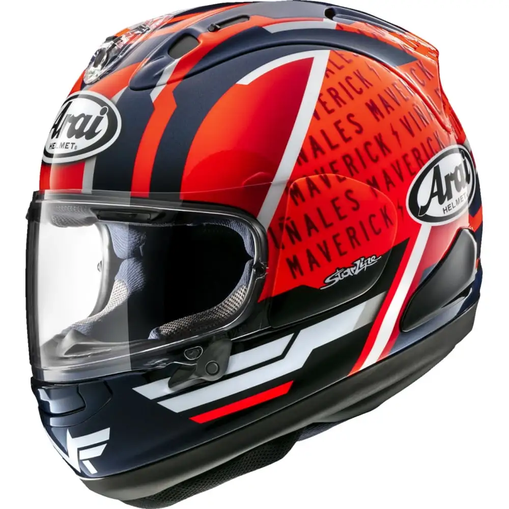 Arai Helmets Corsair-X Vinales-6 Helmet (X-Small. Red) - MGW-30242 Xs