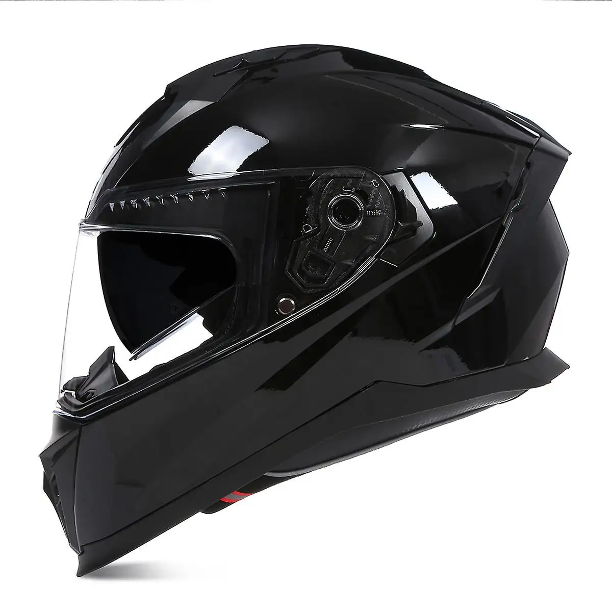 Otwoo Dot Approved Man Woman Full Face Dual Lens Motorcycle Helmet Motorbike Street Moto Riding Motocross Racing Helmets C...