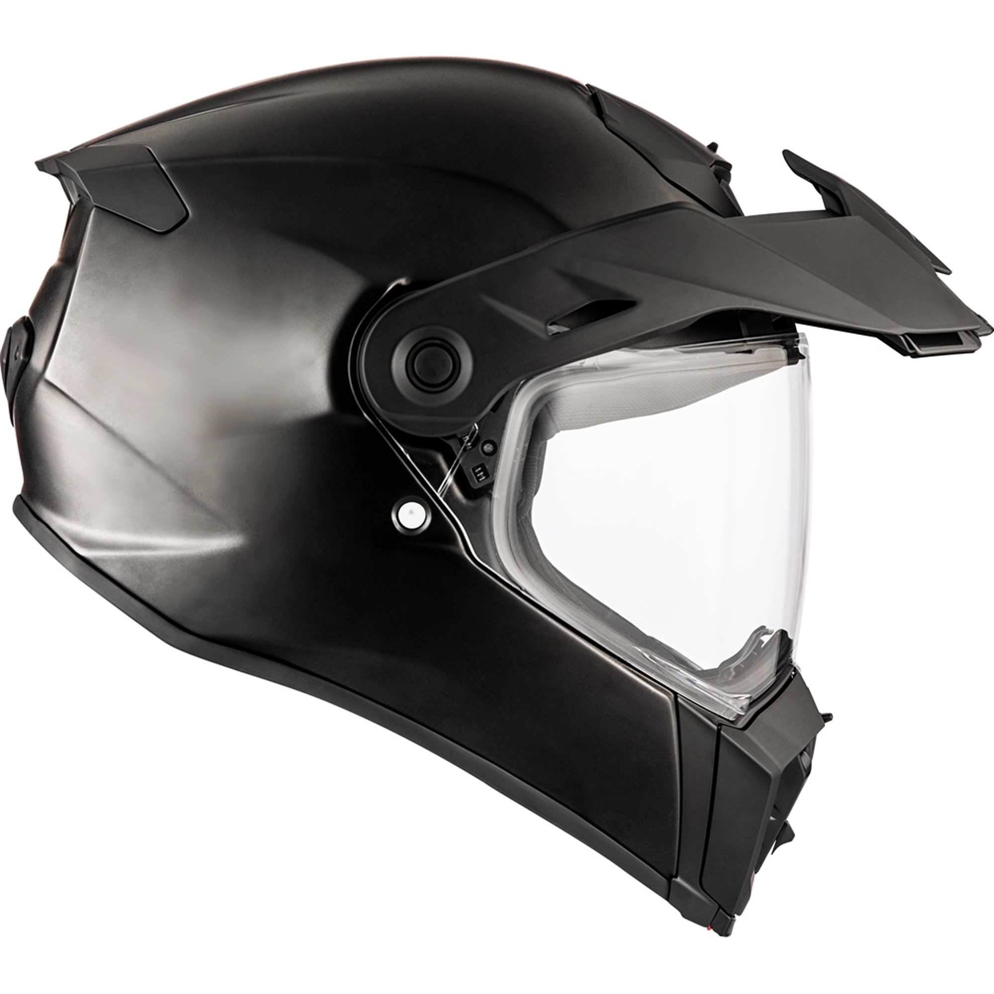 CKX Atlas Motorcycle Helmet Single Shield Quick Release Proclip Solid Black FMVSS 218- 514812 Xs