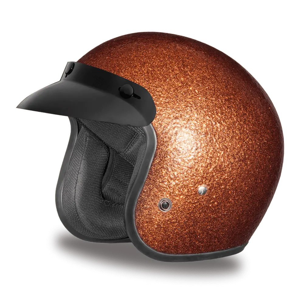 D.O.T. DAYTONA CRUISER- ROOT BEER METAL FLAKE - MGW-30395 Xs Daytona Helmets