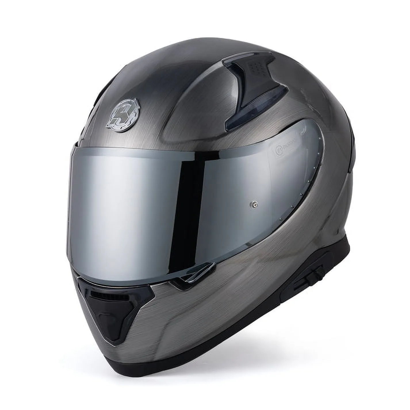 HAX Full Face Motorcycle Helmet Dual Rear Wing. Motorbike Street Bike Helmet Pinlock Ready Plastic Nails Adult.DOT Approve...
