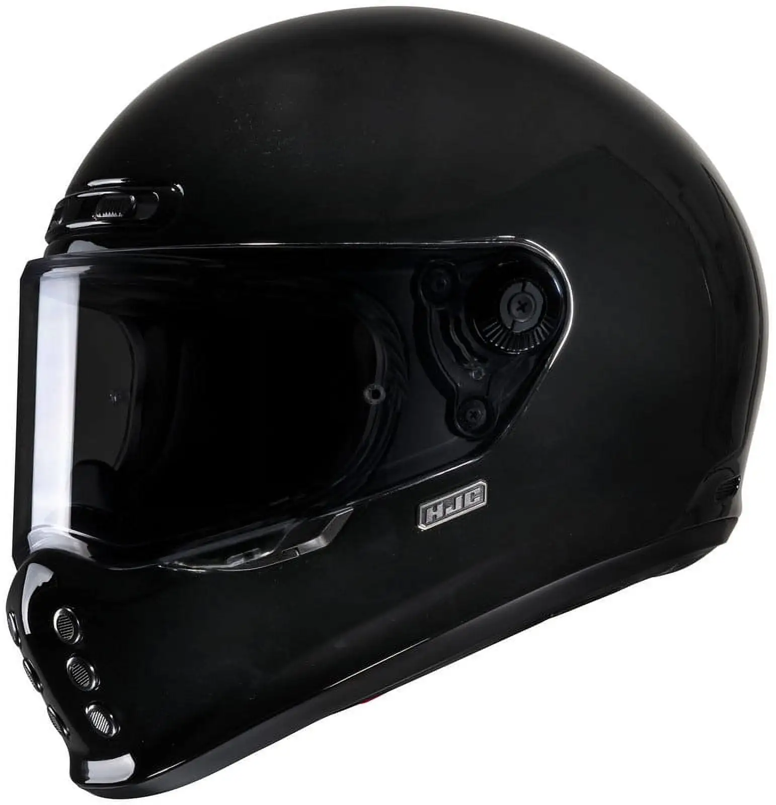HJC V 10 Black Street Motorcycle Helmet - MGW-30260 Xs HJC Helmets